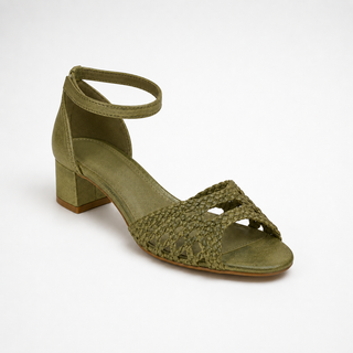Wanda | Sandalias trenzadas doradas