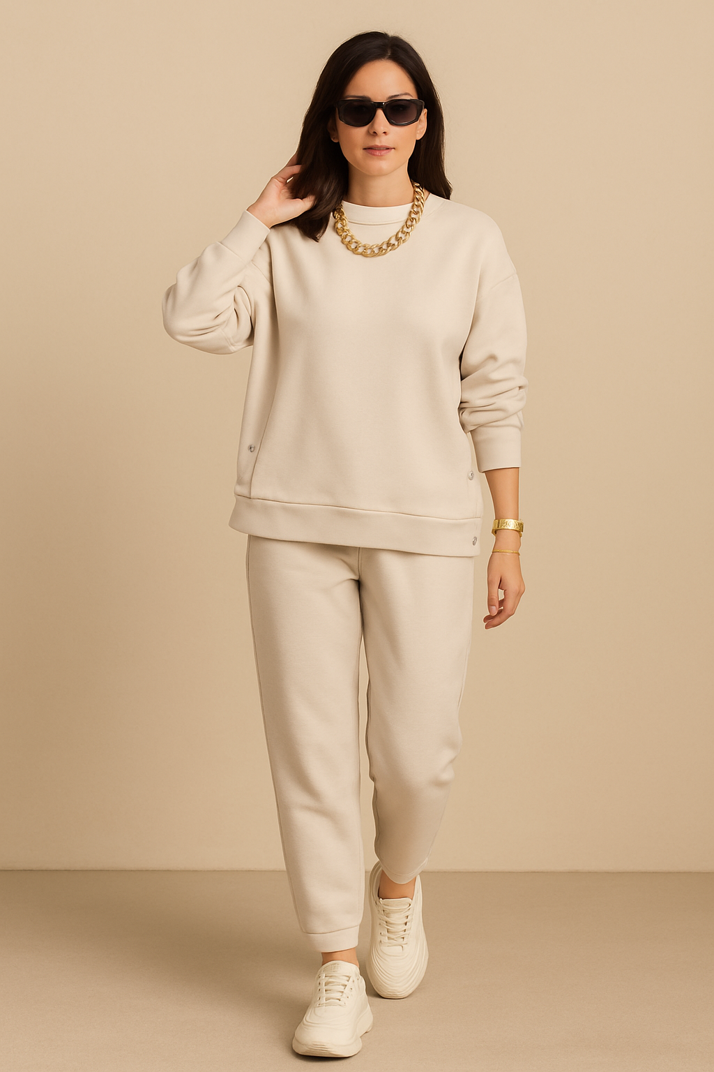 Natalia | Conjunto de punto elegante