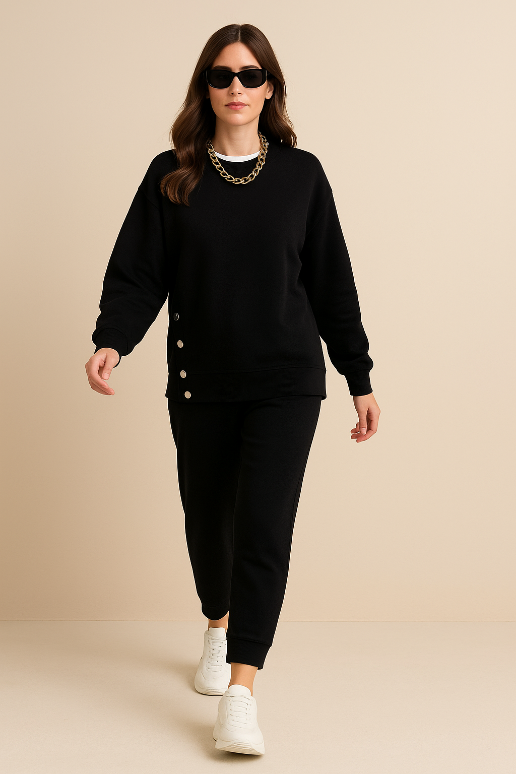 Natalia | Conjunto de punto elegante