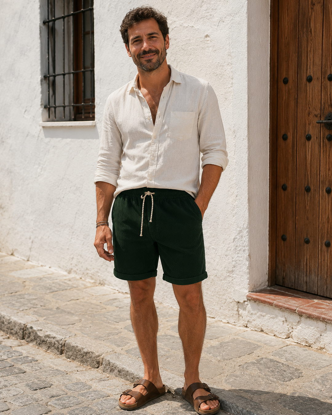 Domingo | Pantalón corto de pana