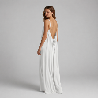 Dalia | Vestido maxi con espalda descubierta