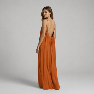 Dalia | Vestido maxi con espalda descubierta