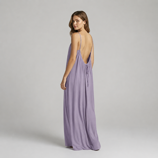 Dalia | Vestido maxi con espalda descubierta
