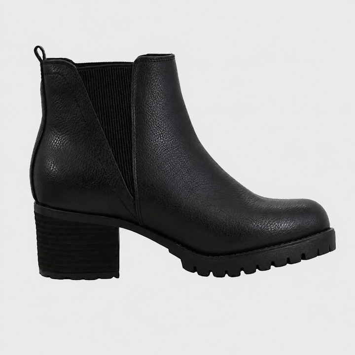 Uxía | Botines negros elegantes