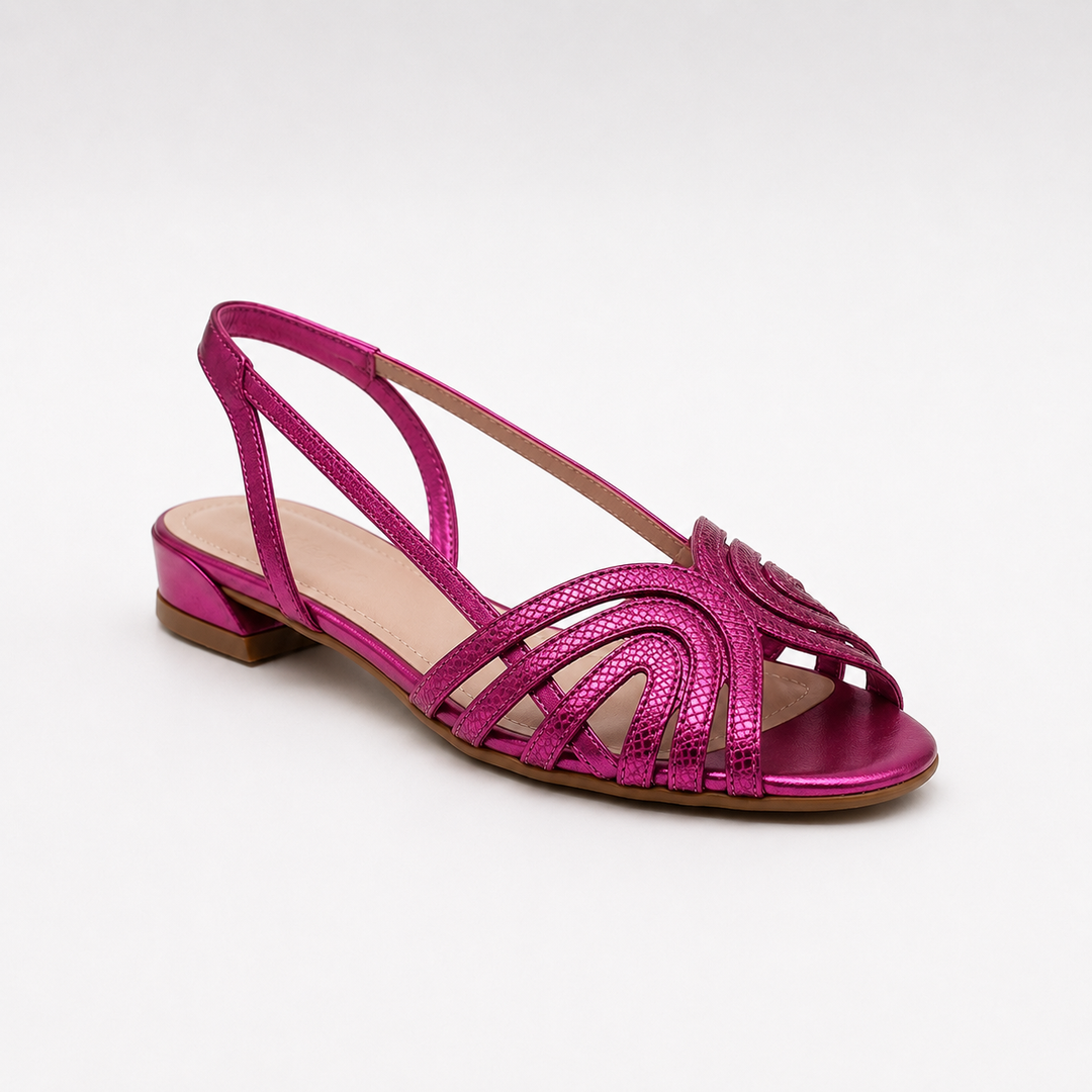 Eleonora | Sandalias doradas