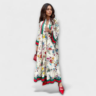 Sibila | Vestido maxi floral