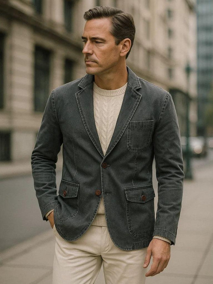 Gustavo | Blazer vaquero