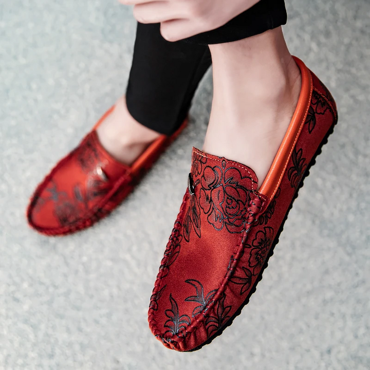 Germán | Mocasines con detalles florales