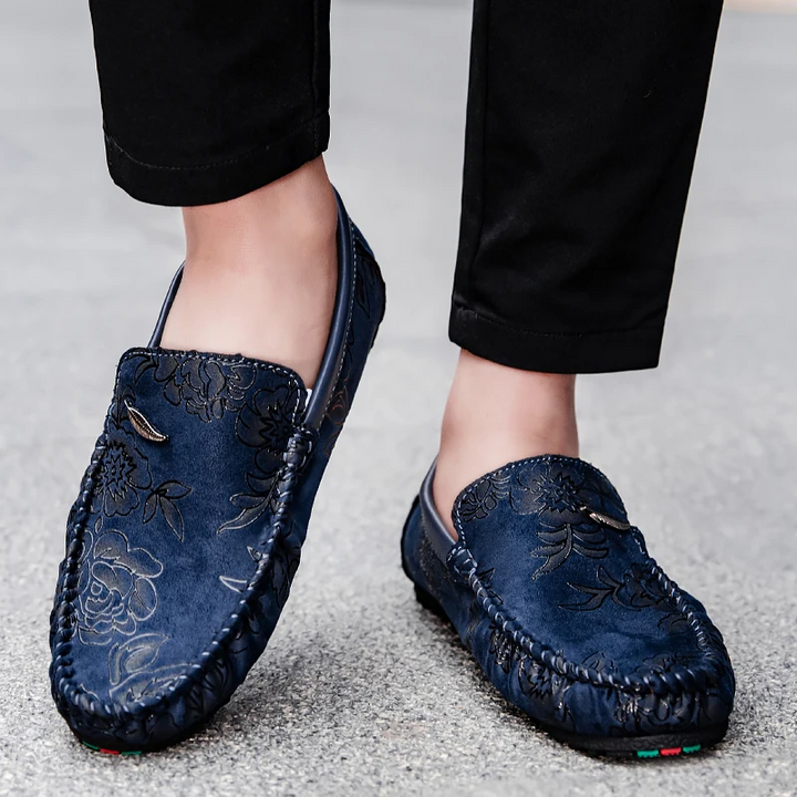 Germán | Mocasines con detalles florales