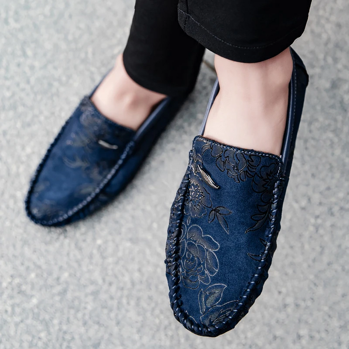 Germán | Mocasines con detalles florales
