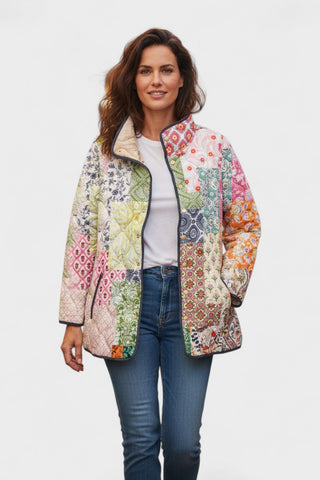 Aymara | Chaqueta acolchada estampada