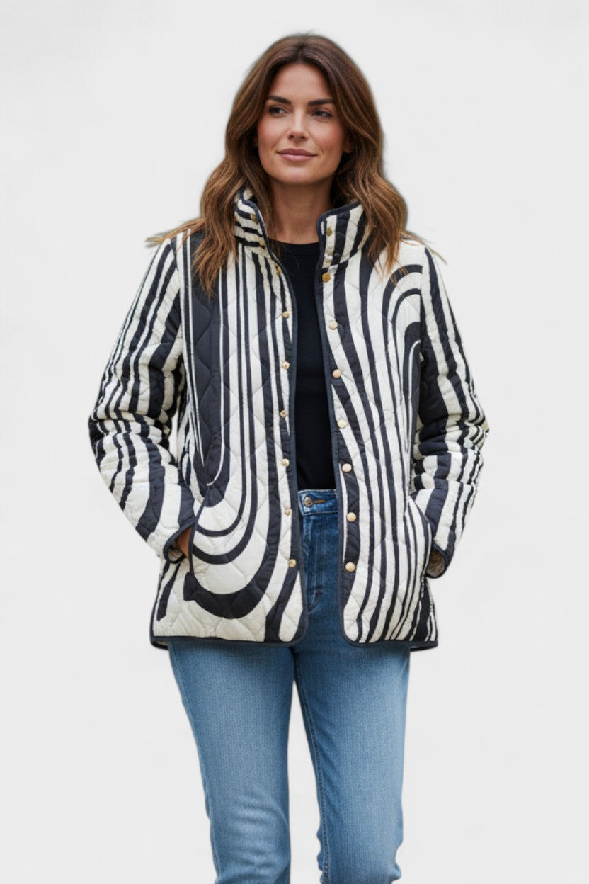 Aymara | Chaqueta acolchada estampada