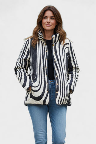 Aymara | Chaqueta acolchada estampada
