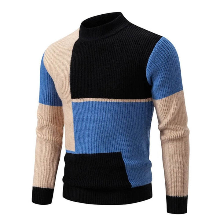 Anacleto | Chaleco geométrico multicolor