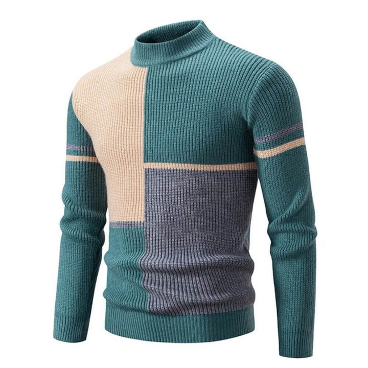 Anacleto | Chaleco geométrico multicolor