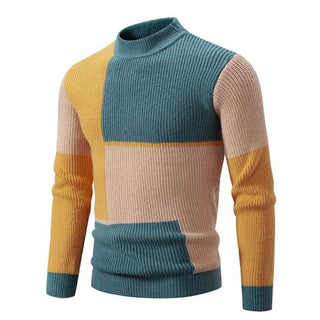 Anacleto | Chaleco geométrico multicolor