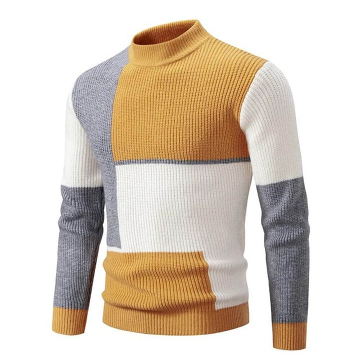 Anacleto | Chaleco geométrico multicolor