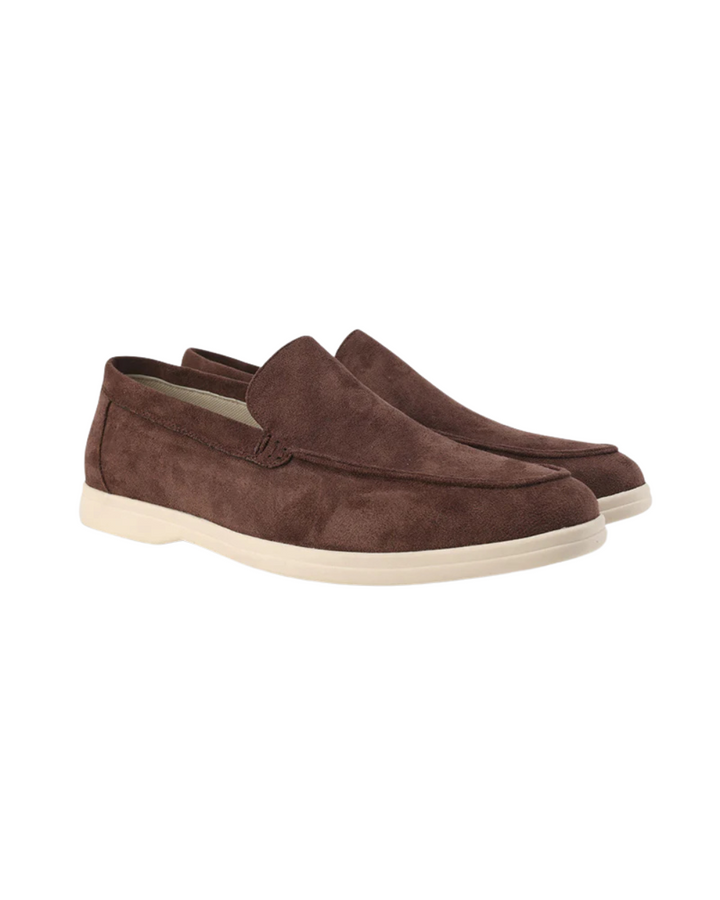 Armando | Mocasines efecto ante