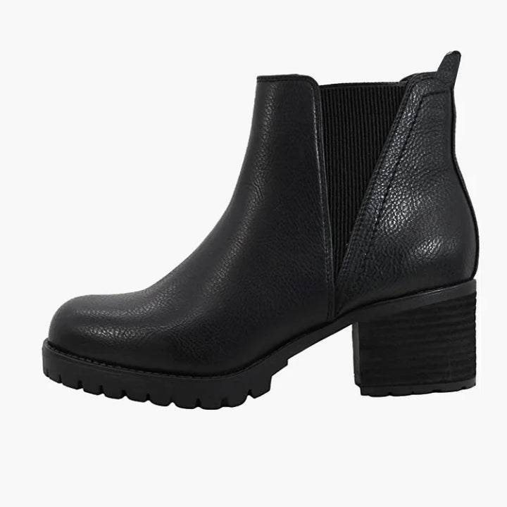 Uxía | Botines negros elegantes
