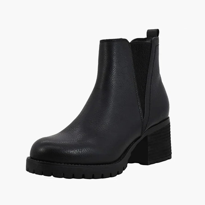 Uxía | Botines negros elegantes