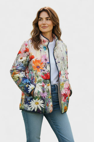 Aymara | Chaqueta acolchada estampada