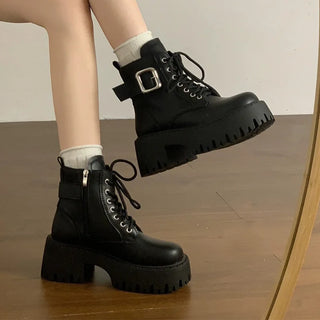 Atenea | Botas británicas con suela gruesa