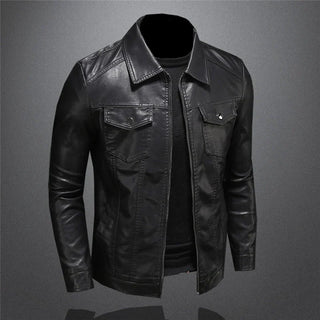 Sergio | Chaqueta efecto piel