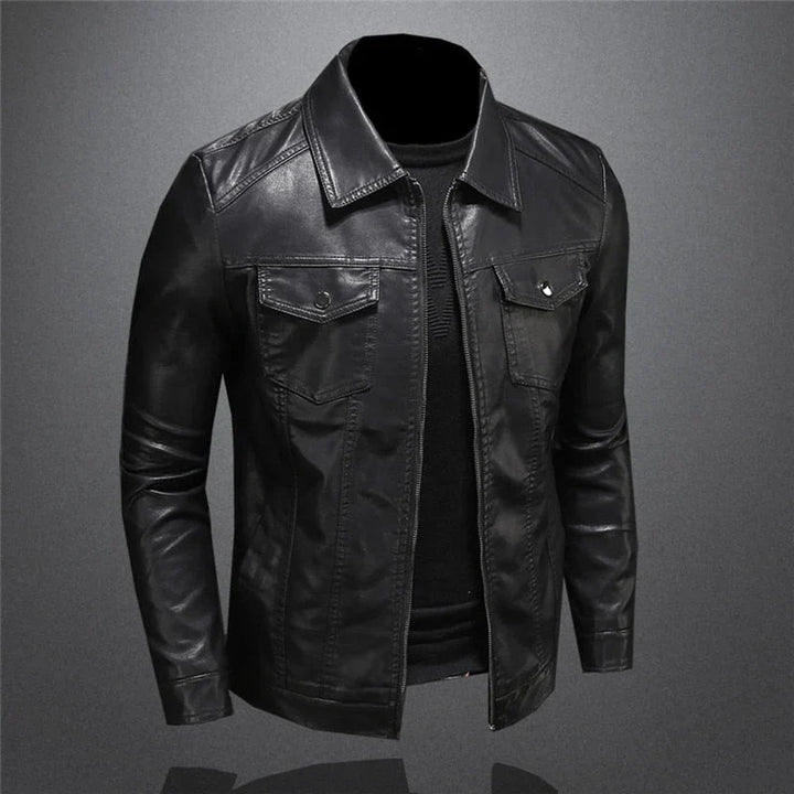 Sergio | Chaqueta efecto piel