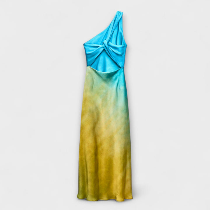 Arabella | Vestido midi de un hombro