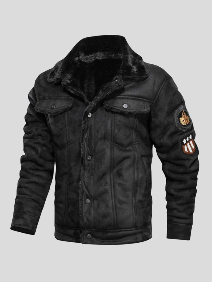 Kasper | Chaqueta biker efecto piel