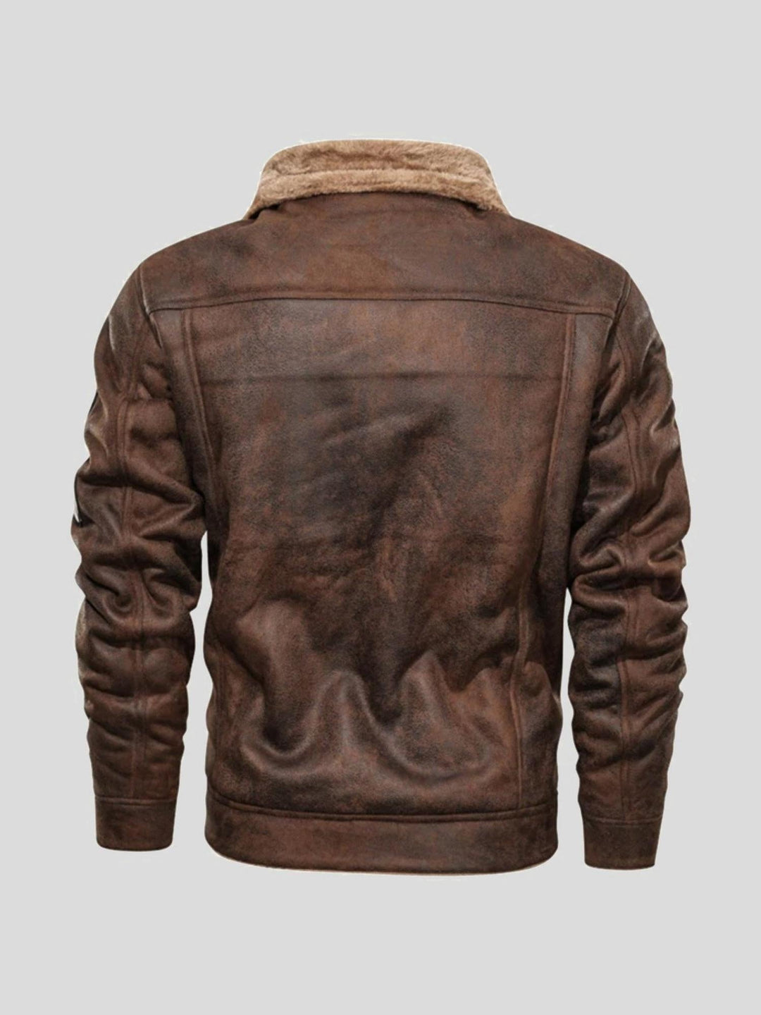 Kasper | Chaqueta biker efecto piel