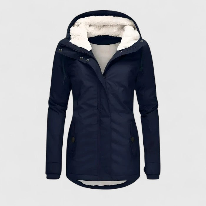 Seravia | Chaqueta impermeable con capucha