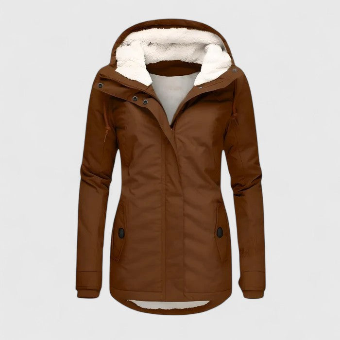 Seravia | Chaqueta impermeable con capucha