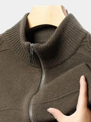 Bernabé | Jersey de punto suave con cremallera