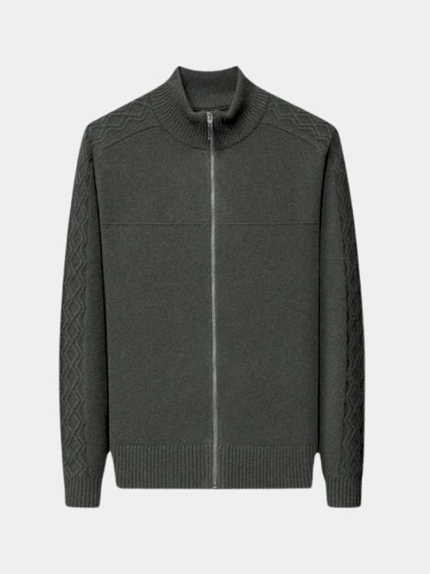 Bernabé | Jersey de punto suave con cremallera