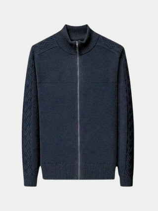 Bernabé | Jersey de punto suave con cremallera
