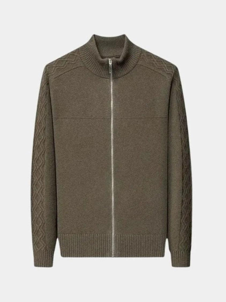 Bernabé | Jersey de punto suave con cremallera
