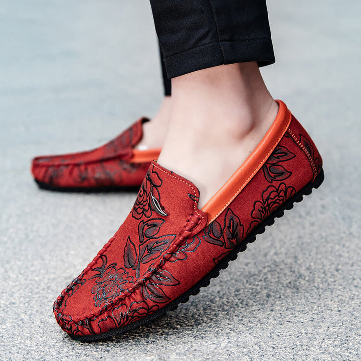 Germán | Mocasines con detalles florales