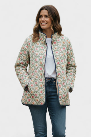 Aymara | Chaqueta acolchada estampada