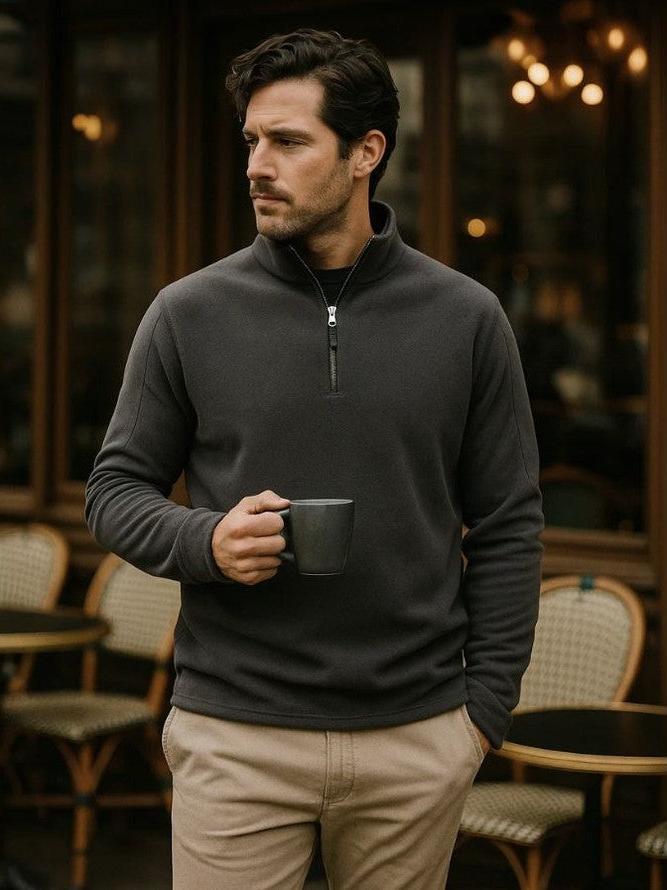 Milan | Chaqueta polar minimalista