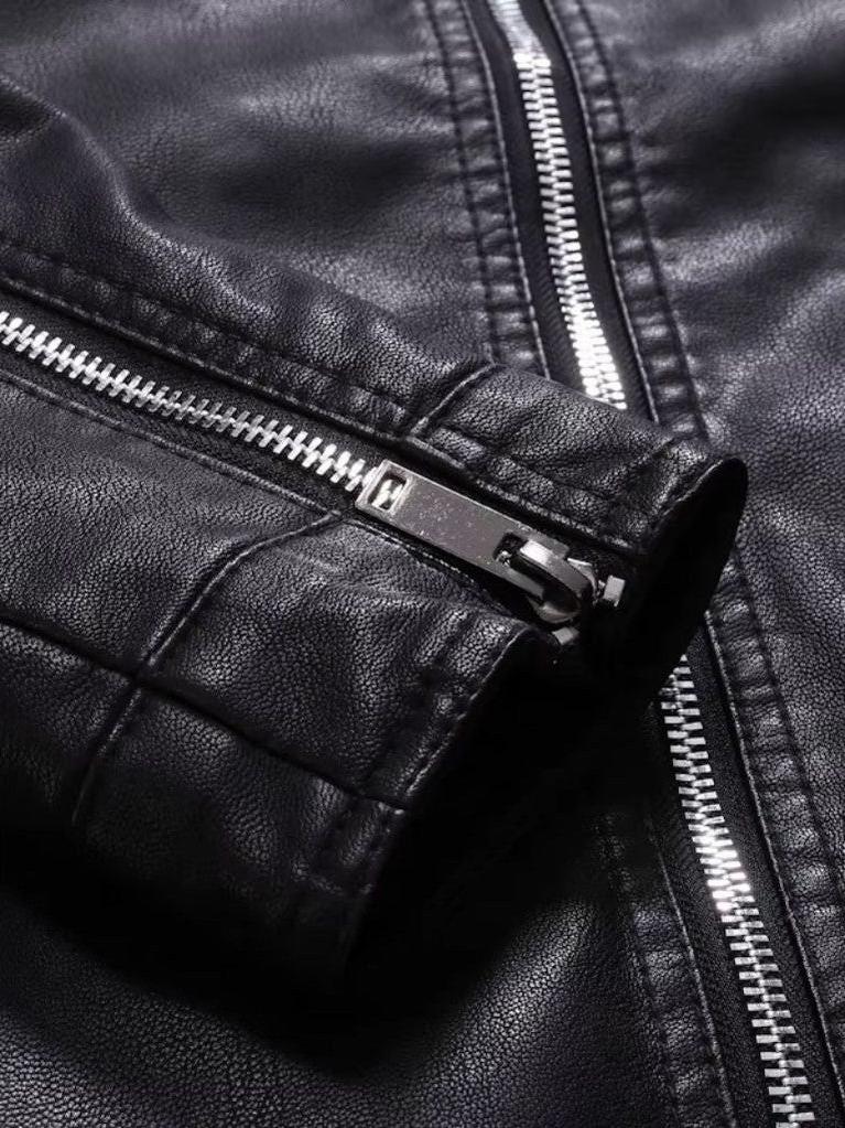 Nicanor | Chaqueta efecto piel