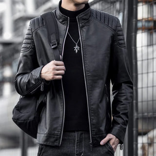 Cristóbal | Chaqueta efecto piel
