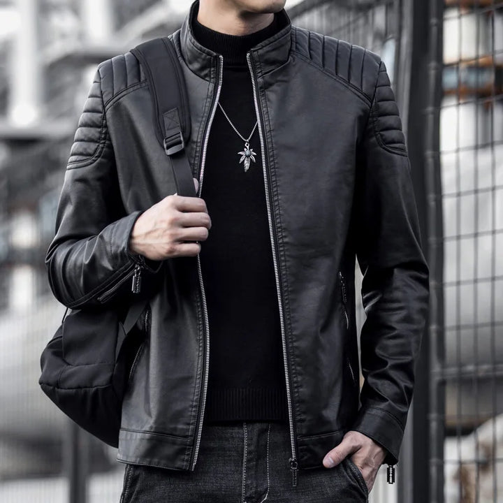 Cristóbal | Chaqueta efecto piel