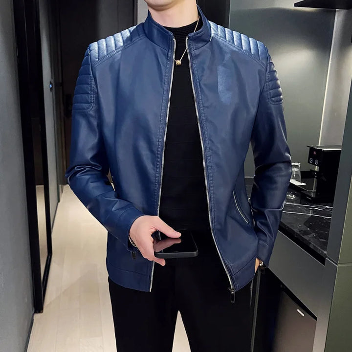Cristóbal | Chaqueta efecto piel