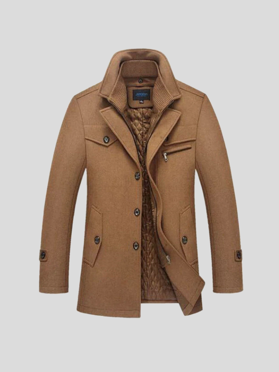 Plácido | Abrigo peacoat clásico