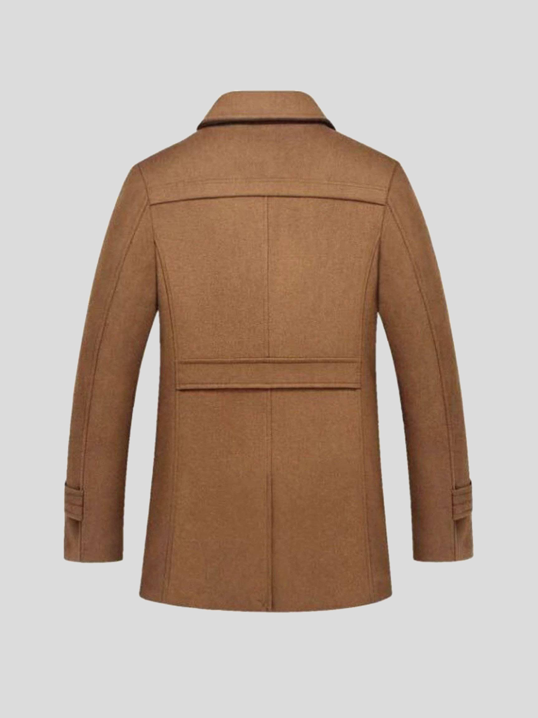 Plácido | Abrigo peacoat clásico