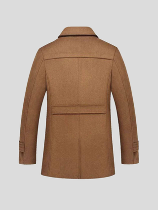 Plácido | Abrigo peacoat clásico