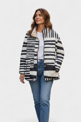 Aymara | Chaqueta acolchada estampada