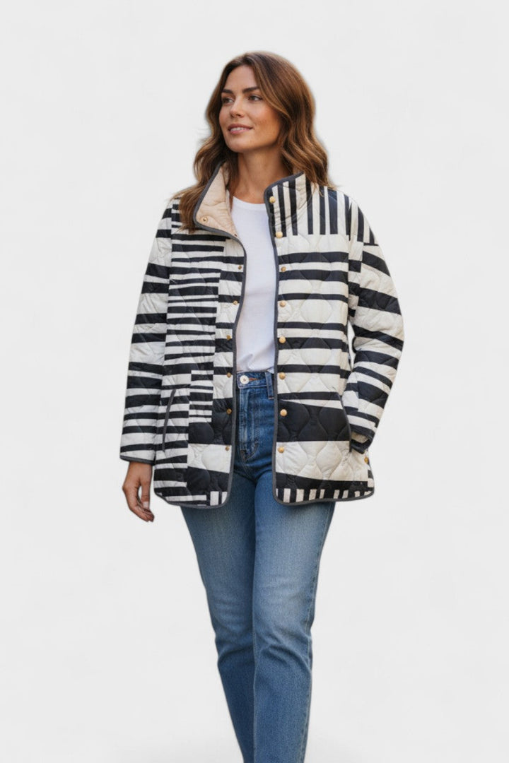 Aymara | Chaqueta acolchada estampada