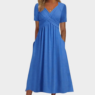 Isadora | Vestido midi de corte A